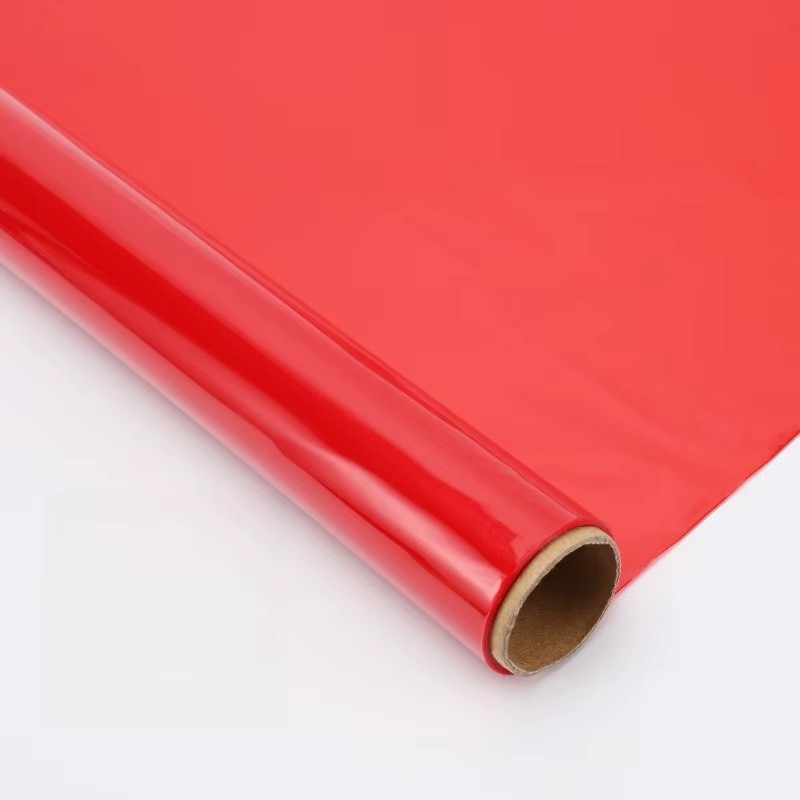 1 rouleau de papier artisanal transparent coloré