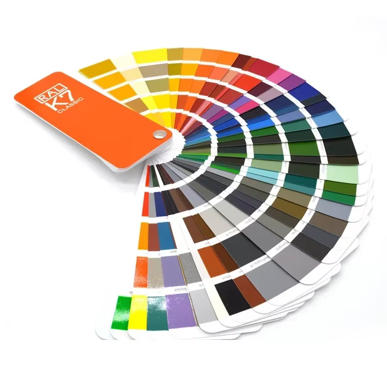 Carte de couleurs RAL originale allemande