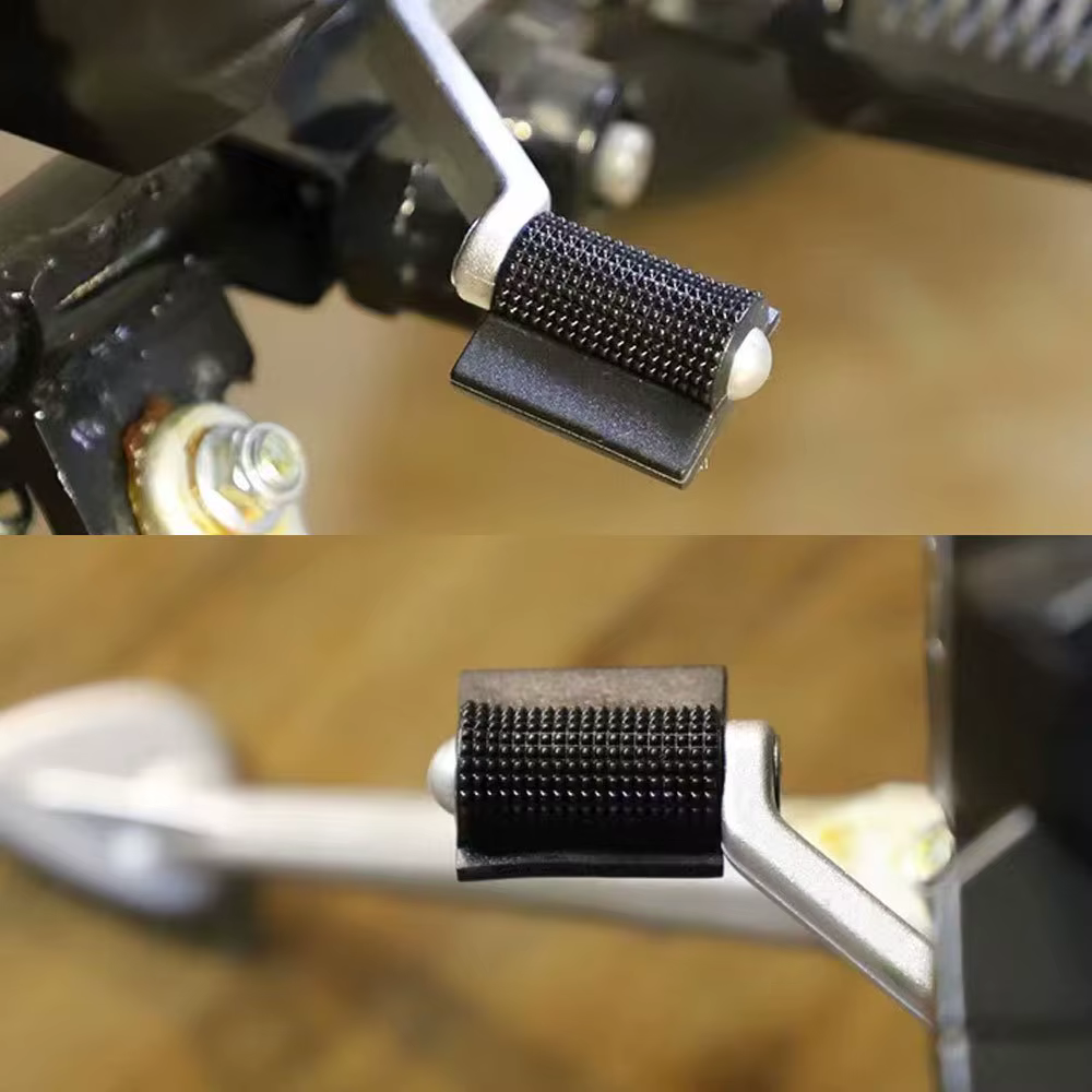Couvre-levier de changement de vitesse antidérapant pour moto, protection de pédale de changement de vitesse en caoutchouc antidérapant pour la plupart des modèles de moto, accessoires pour moto