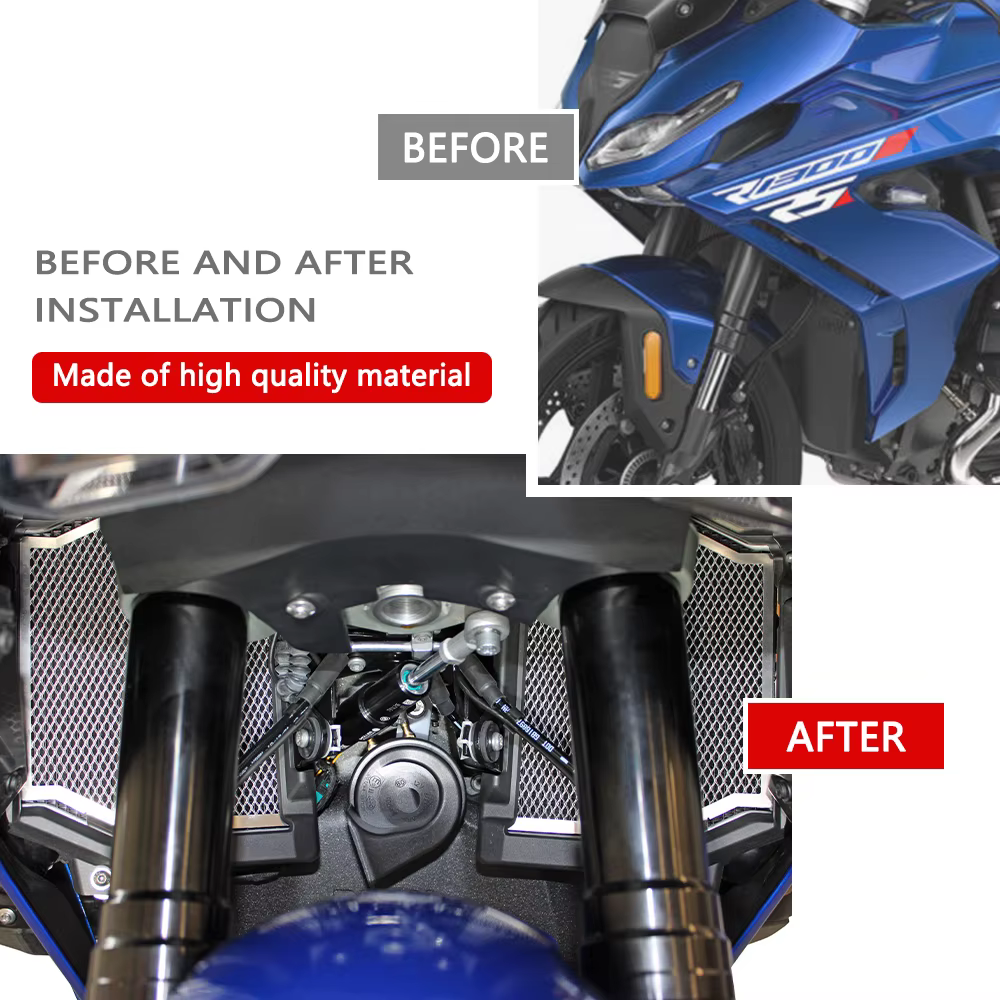 Protection de radiateur pour moto BMW R1300R R1300RS 2025 2026, grille de protection de radiateur, filet de refroidissement r 1300 r r1300 rs