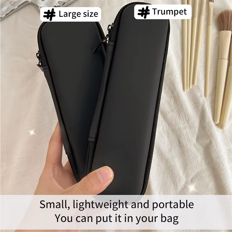 Sac de rangement multifonctionnel pour pinceaux de maquillage, organisateur de voyage Portable, pochette à cosmétiques en maille, rangement de lavage, outils de beauté légers