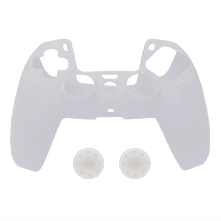 Étui pour DualSense, housse de protection en silicone souple antidérapante pour manette PS5, housse de protection pour PlayStation 5, étui en silicone