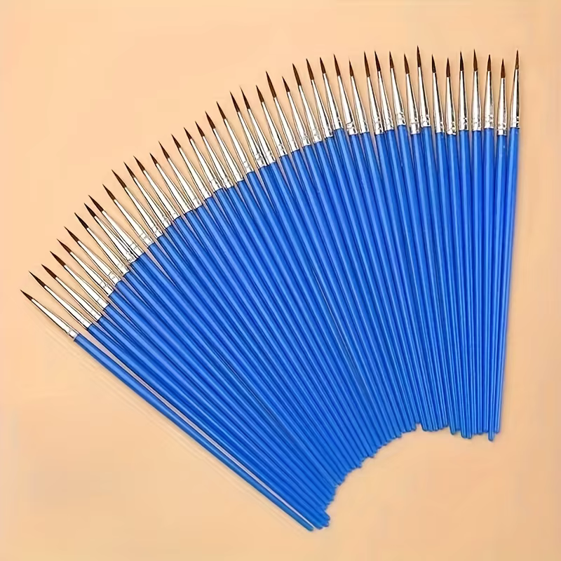 Ensemble de 29 pinceaux à peinture doux et lavables