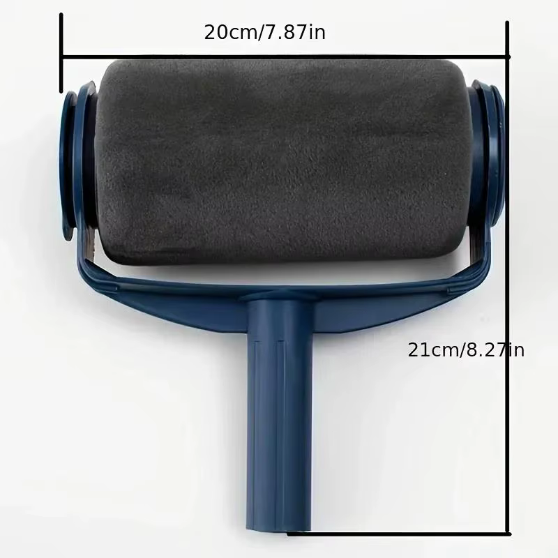 1Pc murs plafonds sols rouleau de peinture brosse à main