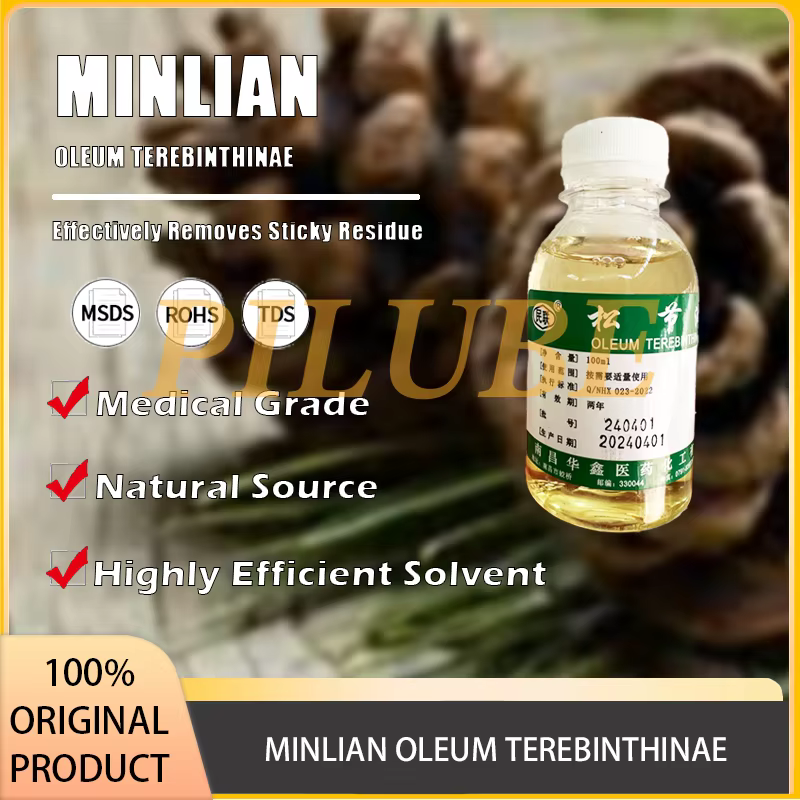 MINLIAN OLEUM TEREBINTHINAE Huile de térébenthine pour l'élimination des peintures
