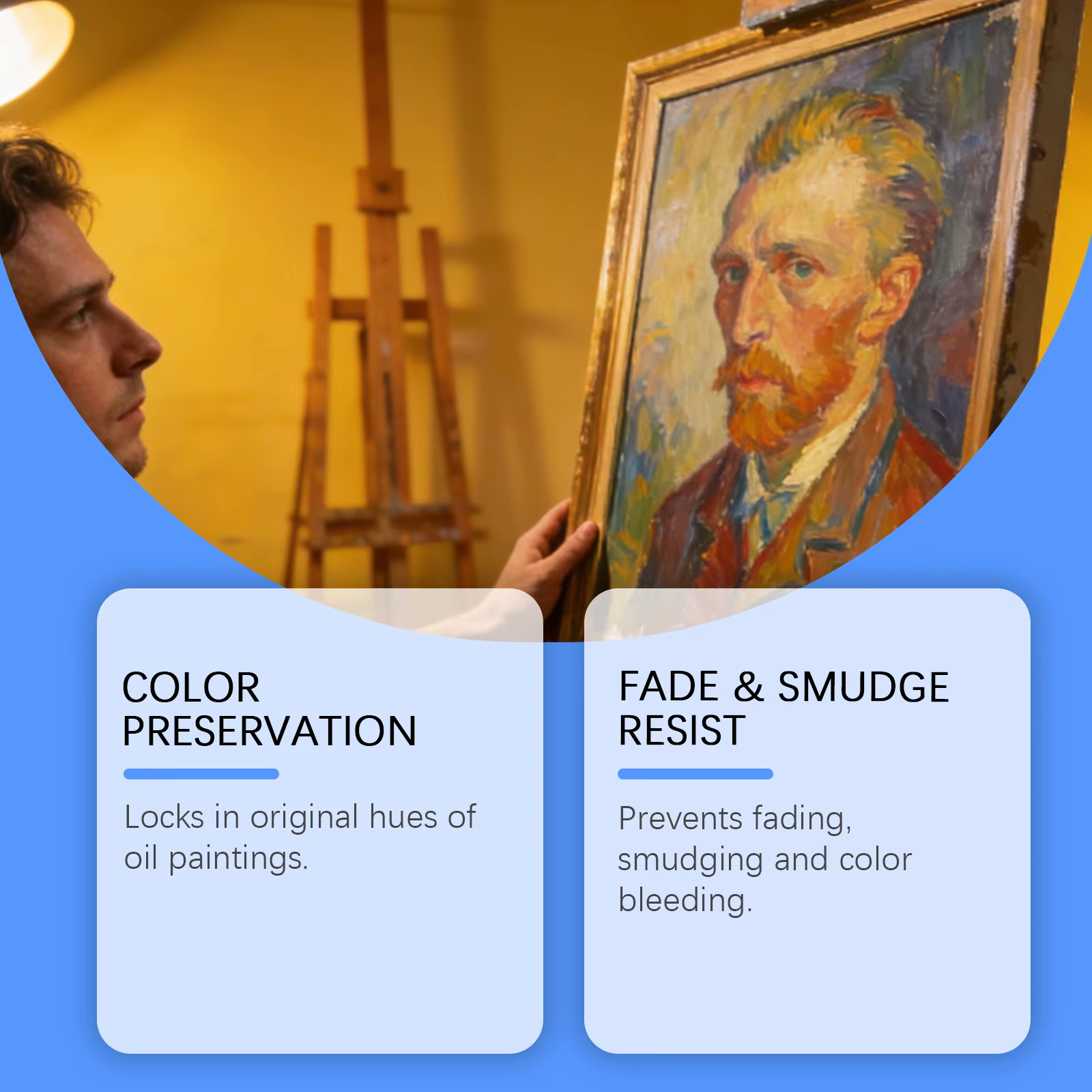 Fixateur en spray pour dessins et peintures