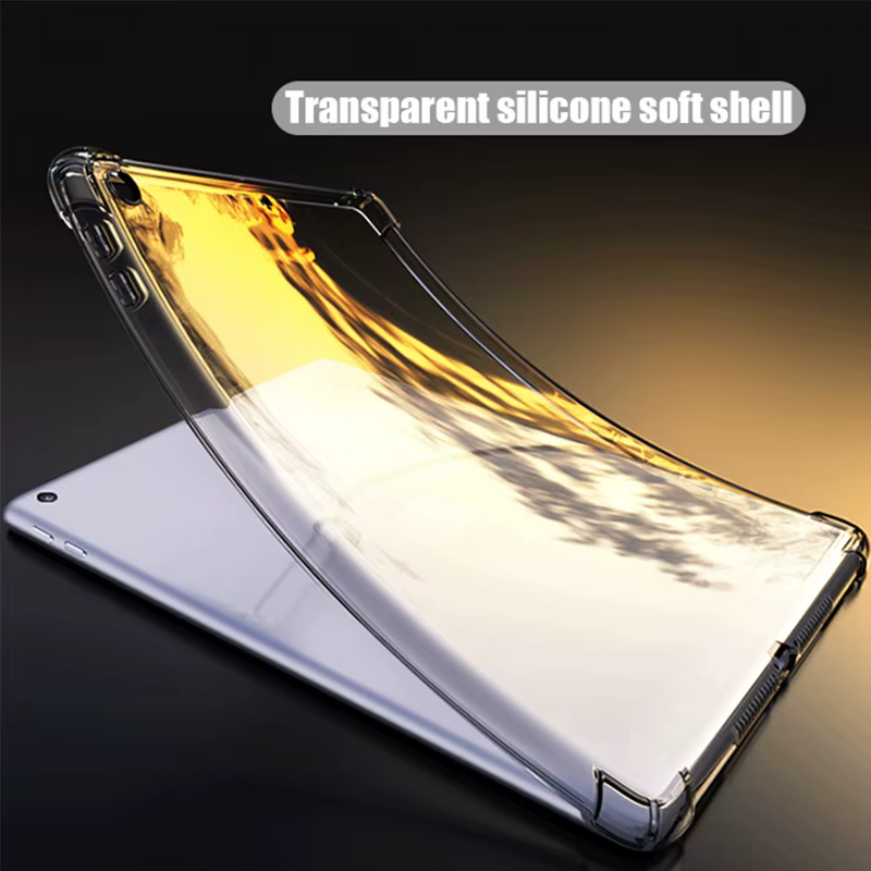 Étui en silicone souple pour tablette Apple iPad Pro 12.9 11 9.7 Air 2 3 4 5, housse de protection Airbag Chancelier pour ISub Mini 1 2 3 4 5 6