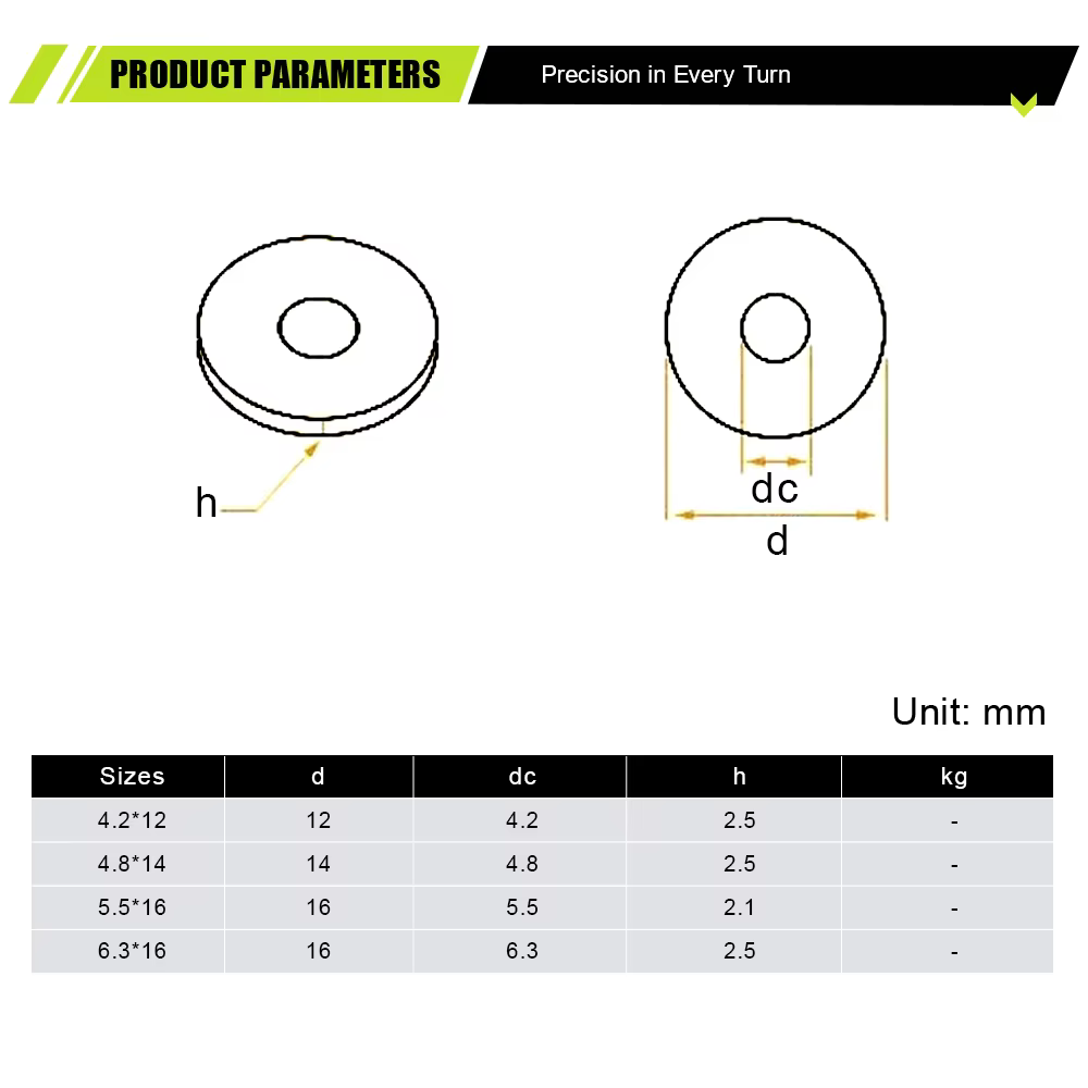 Rondelle d'étanchéité EPDM pour toiture