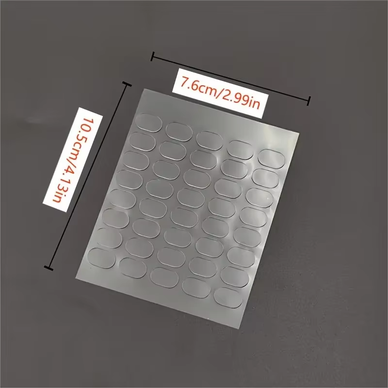 Tampons de ruban adhésif Double face transparents