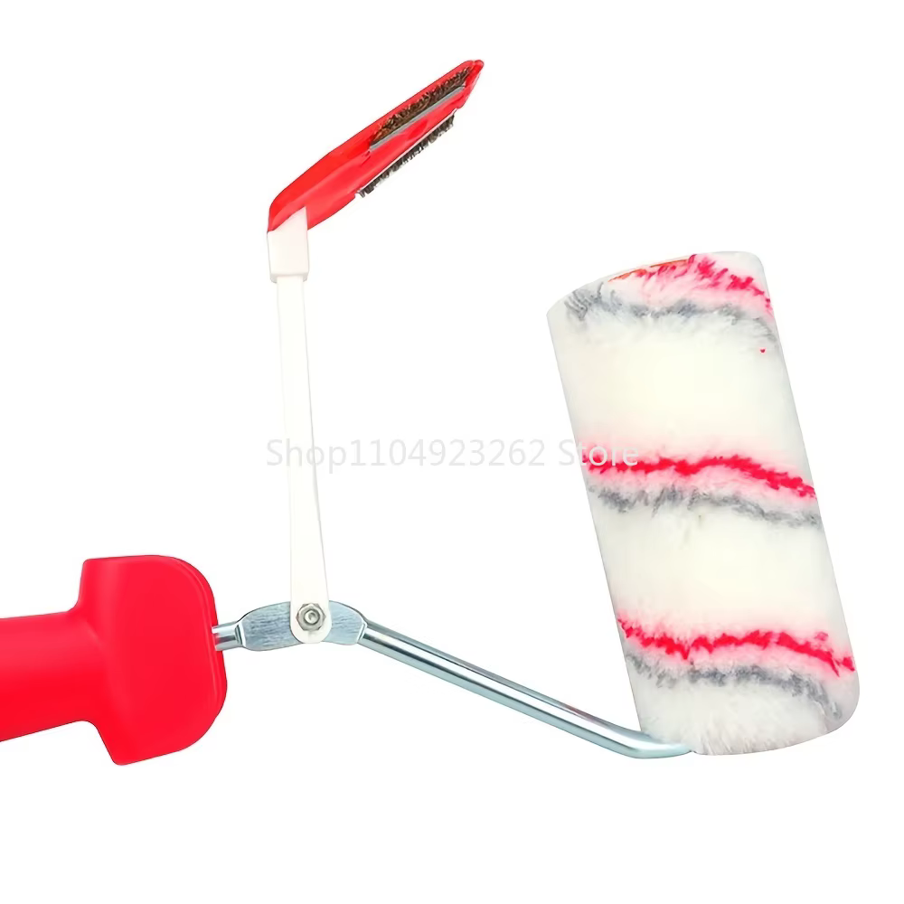 Brosse à rouleau de peinture polyvalente de 4 pouces