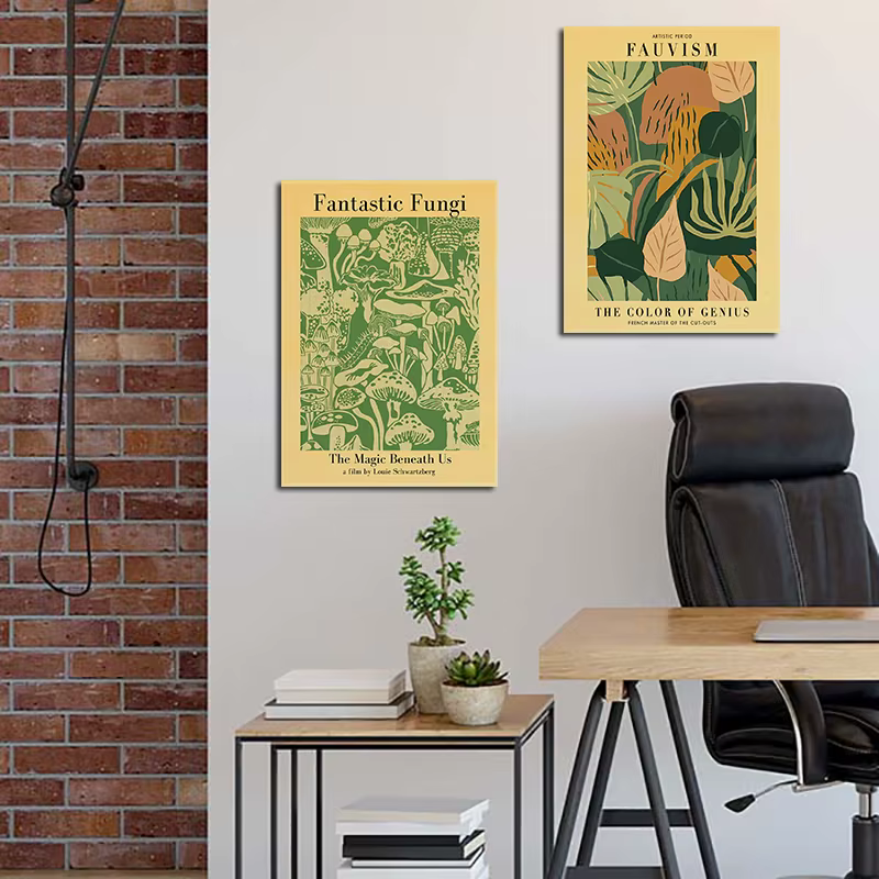 Affiche murale artistique sans cadre