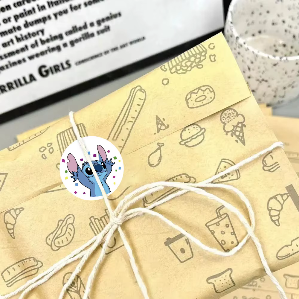 Autocollants en rouleau à motifs de points de couture