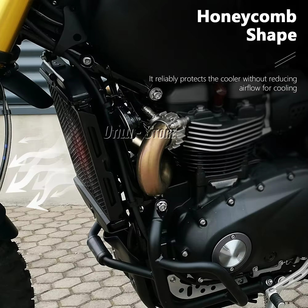 Moto pour Scrambler 1200X 1200XE 1200XC 1200 XC X XE 2019-2025 Grille de Protection de radiateur réservoir d'eau refroidisseur d'huile couvercle de Protection