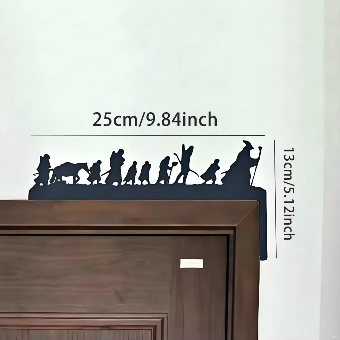 Protection de porte d'angle, antirouille, imperméable, décoration moderne et élégante pour la maison