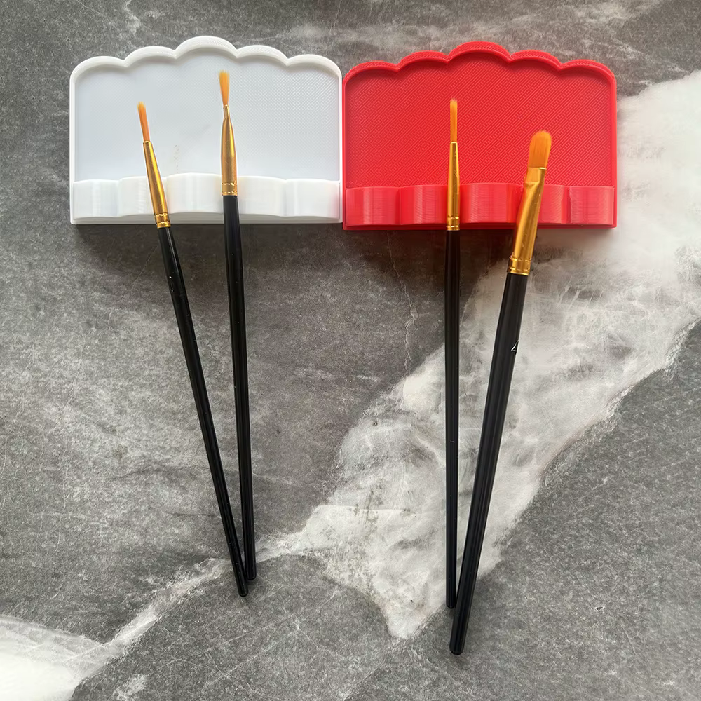 Porte-pinceaux à 4 compartiments