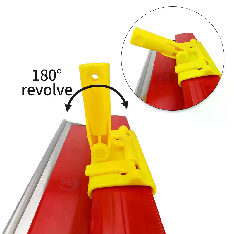 Outil lisse pour cloisons sèches - Truelle plate avec adaptateur d'extension et clip de support de nivellement - Unité de lissage de la construction