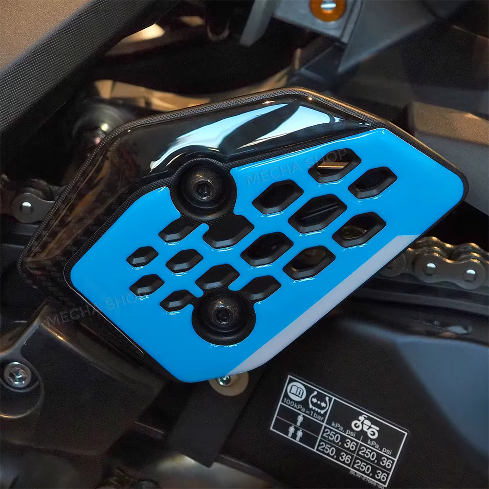 MT07 décalcomanie 3D Gel autocollants pour MT-07 2025 Protection du talon MT 07 accessoires de moto