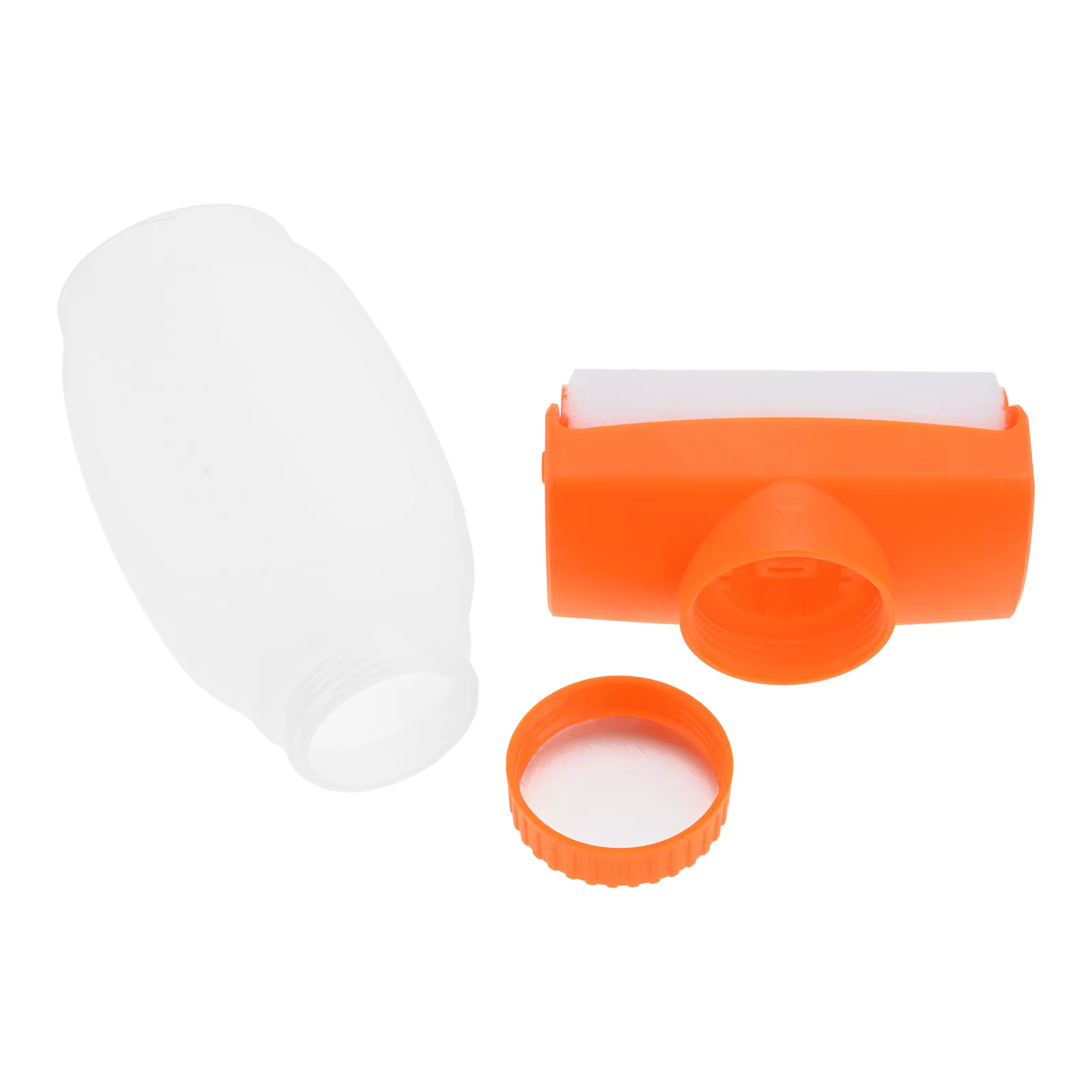 Brosse à rouleau de peinture rechargeable avec bouteilles vides de 500 ml pour la restauration murale et le kit