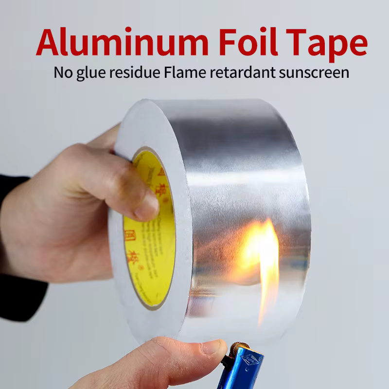 Rouleau de ruban adhésif en aluminium résistant aux hautes températures