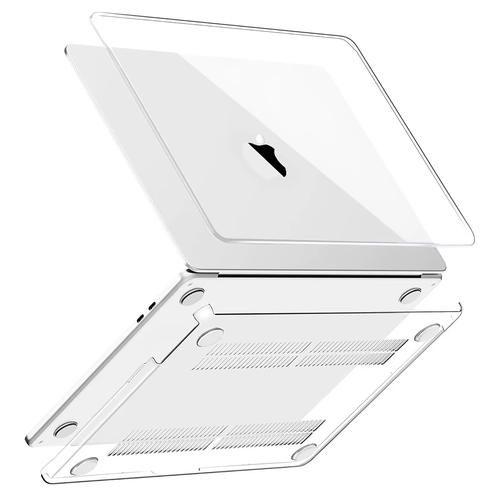 Étui transparent pour MacBook Air 15.3 M5 M4 M3 M2 Chip A3448 A3114 A3241 A2941 Air15 Housse de protection