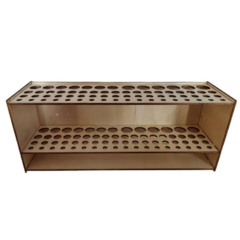67 trous porte-pinceau support en bois
