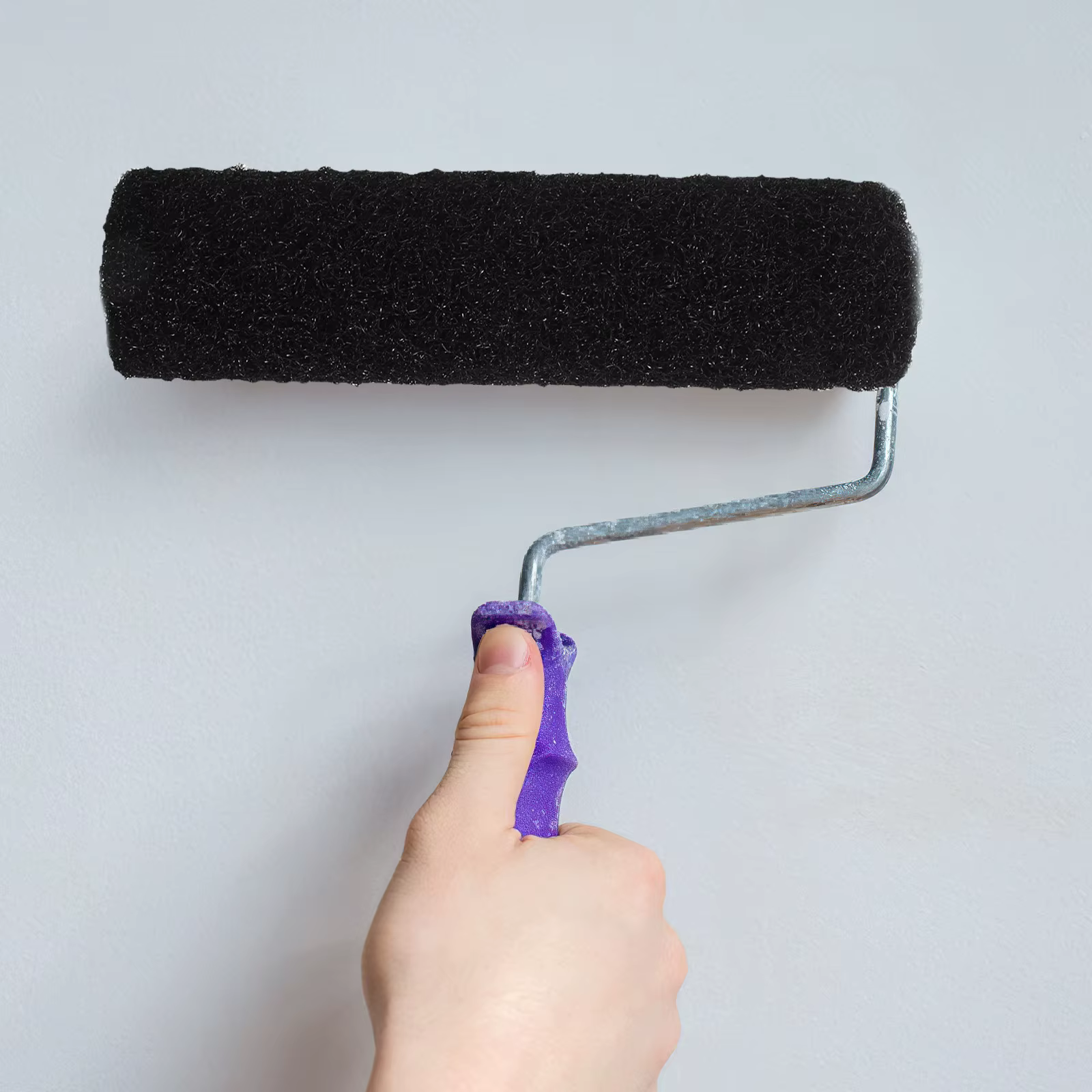 Rouleau applicateur de mastic pour cloisons sèches noir de 9 pouces