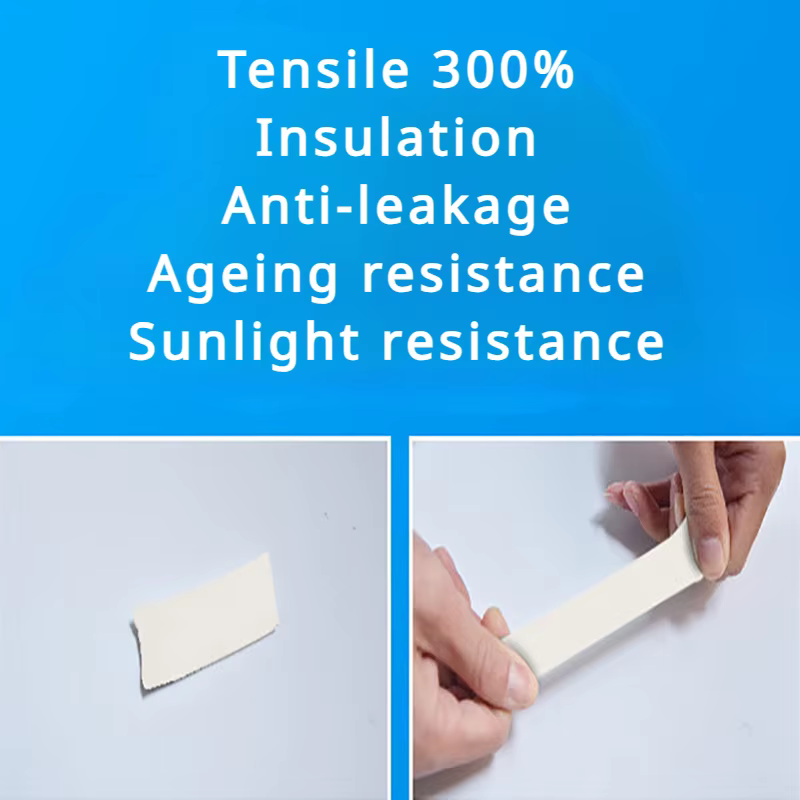 Ruban adhésif en Silicone imperméable Super résistant pour l'étanchéité des fuites et la réparation d'isolation