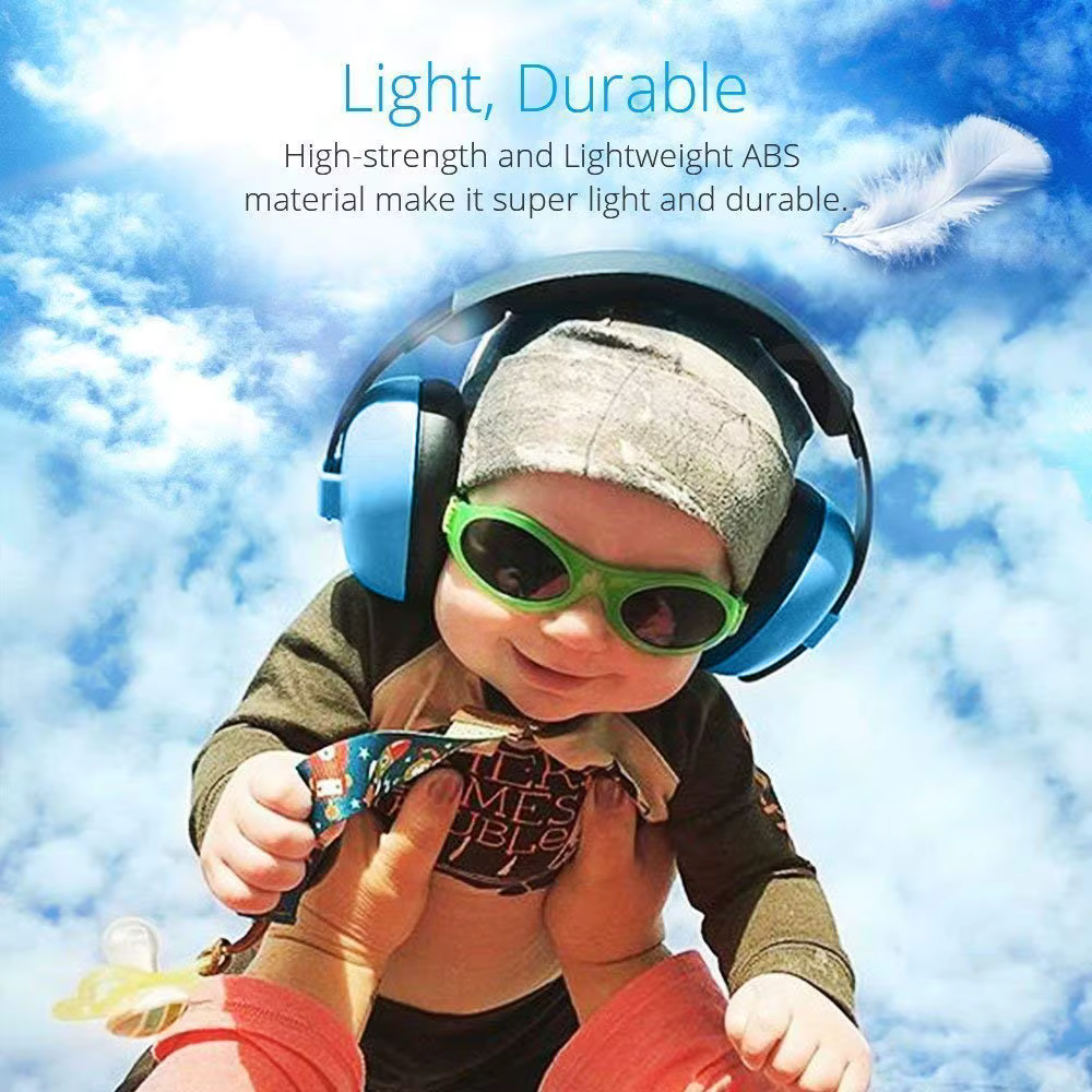 Protection auditive pour bébé, casque anti-bruit de haute qualité, design convertible 2 en 1, réduction du bruit pour nourrissons, améliore le sommeil