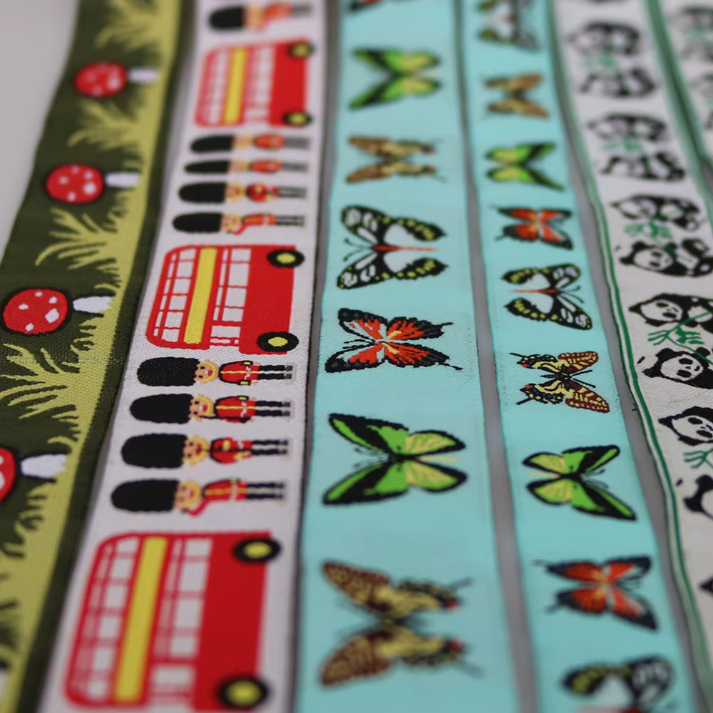 Ruban Jacquard de dessin animé