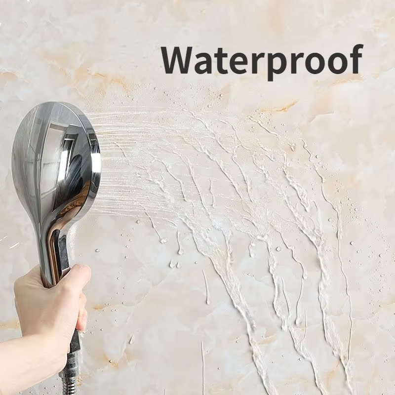 Rouleau de papier peint adhésif pour salle de bain