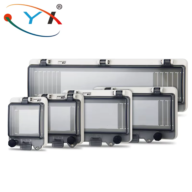 Couvercle de fenêtre de protection étanche transparent