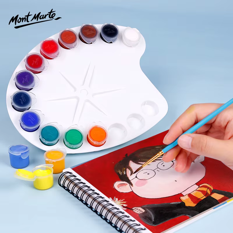 Montmartre ensemble de peinture Gouache lavable enfants