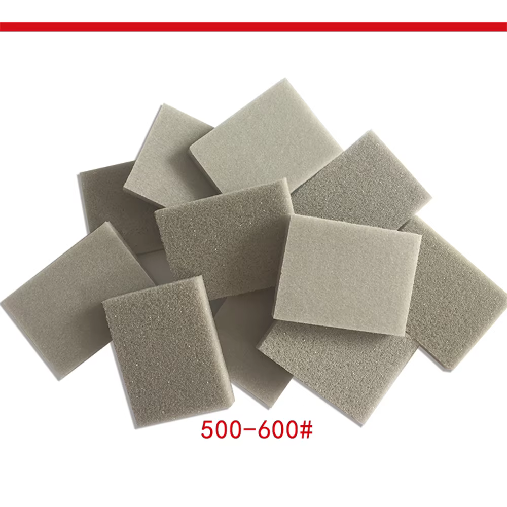 Éponge de ponçage papier de verre 30*40mm 20 pièces assorties 300-1500 grains bloc de sable