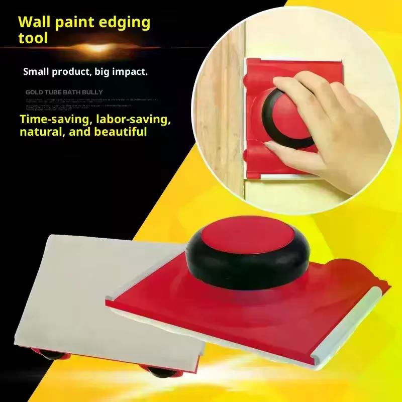 Coupe-bordure de peinture rouge