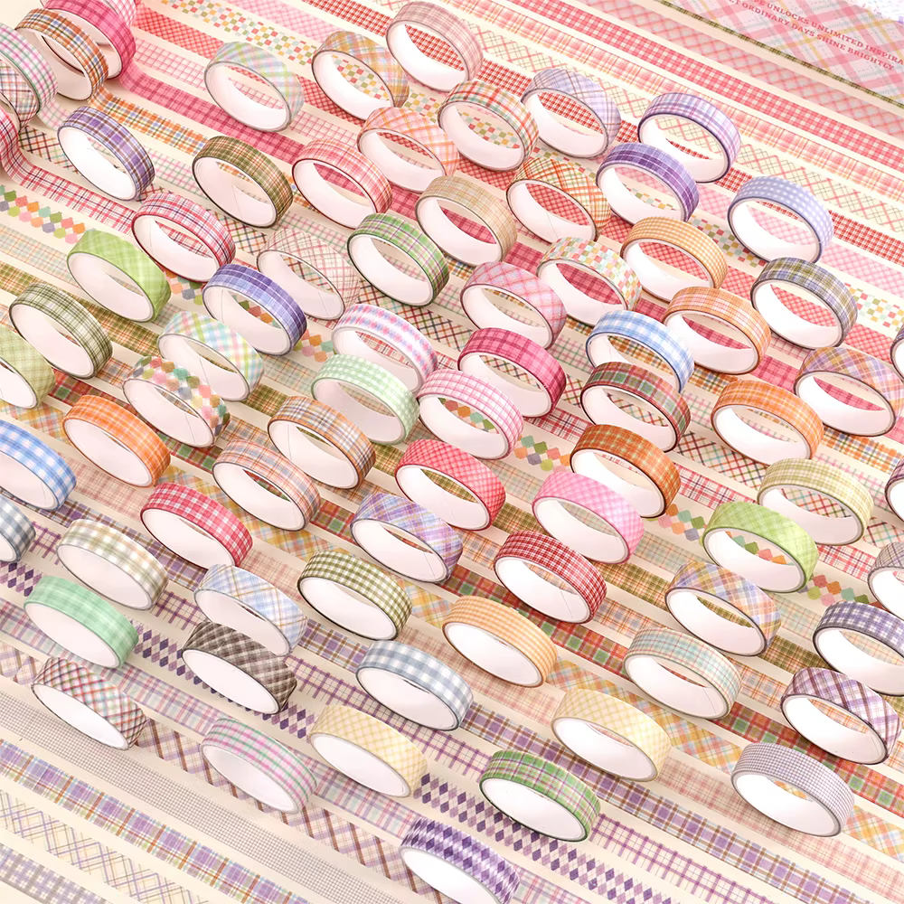 60 rouleaux de rubans Washi Vintage