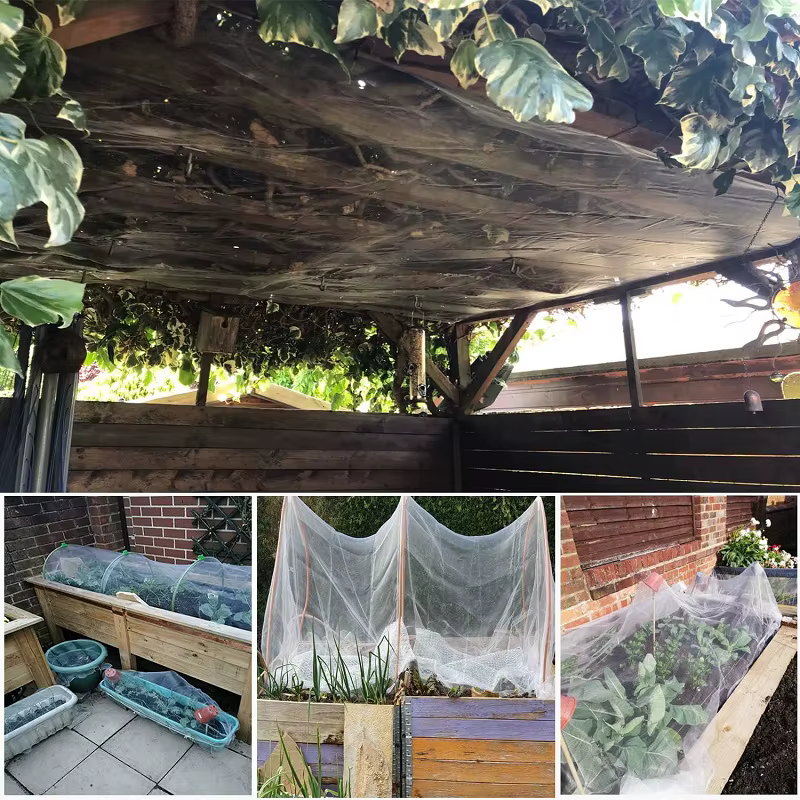 Filet de protection pour jardin, protection des plantes, des légumes et des fruits, filet de protection pour serre, lutte contre les parasites, filet anti-oiseaux