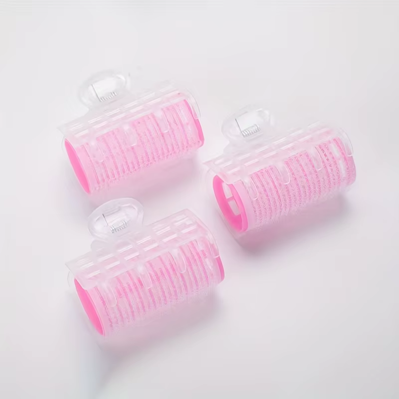 Bigoudis auto-adhésifs en plastique pour franges et boucles, outils de coiffure pour la mise en forme des franges et des boucles