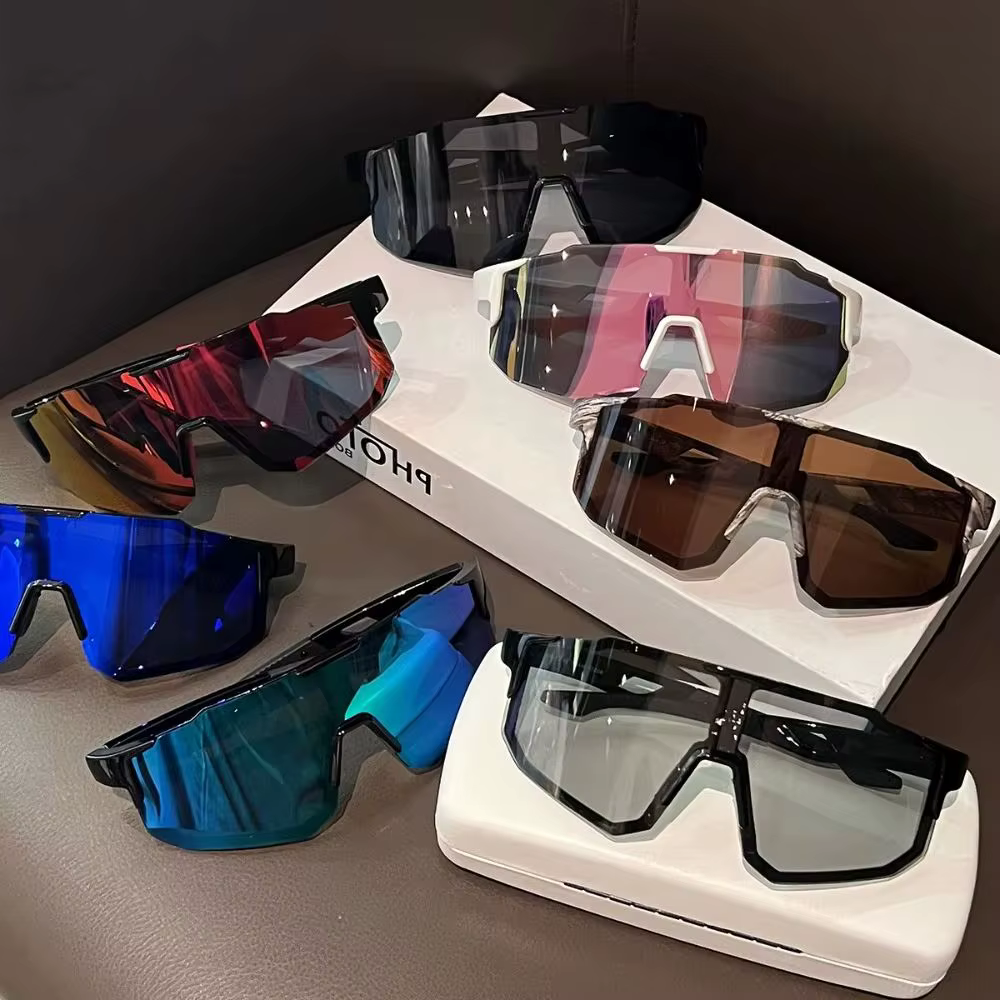 Nouvelles lunettes de Sport en plein air mode coupe-vent ski nuances cyclisme équitation Protection UV pare-soleil populaire lunettes de soleil pour hommes femmes