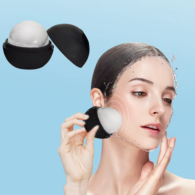 Rouleau à glace pour le visage et les yeux, outils de soins de la peau, moule à glaçons en silicone, accessoires de beauté