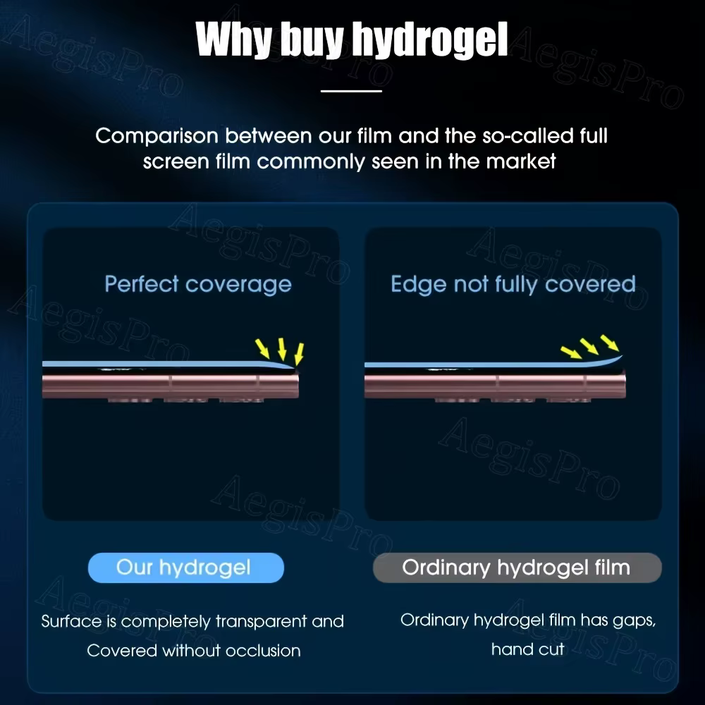 Protection d'écran en Film Hydrogel, 4 pièces, pour Samsung galaxy S26/S26 Ultra/S26 Plus, couverture complète, finition brillante | Toucher Lisse