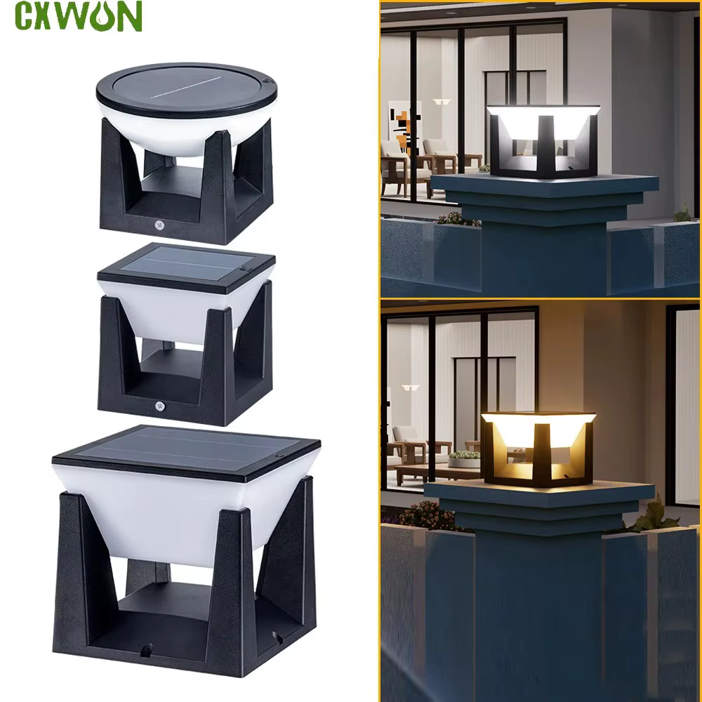 Applique murale LED extérieure moderne IP65 étanche, longue bande lumineuse bidirectionnelle, lampe extérieure incassable avec éclairage d'ambiance doux