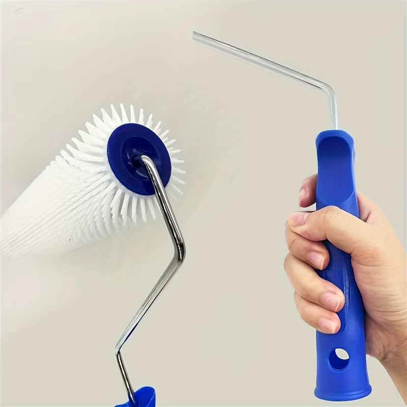 Rouleau à peinture à picots de 9 pouces, outil de peinture pour la maison, sol en époxy, mur, porte, plafonds, outil de construction, 1 pièce
