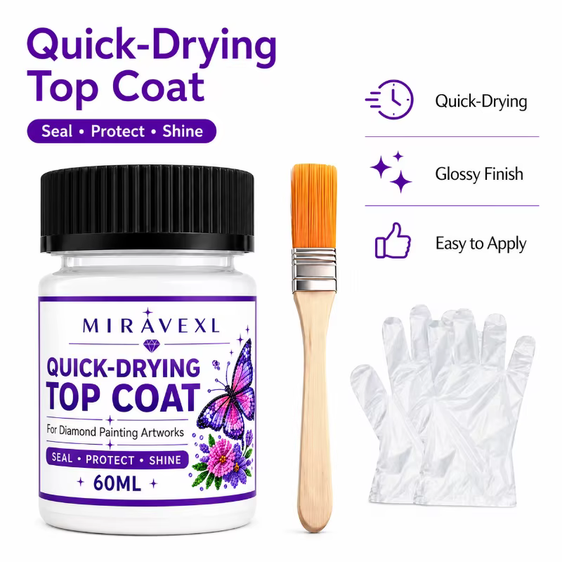 Kit de finition MIRAVEXL pour peinture au diamant