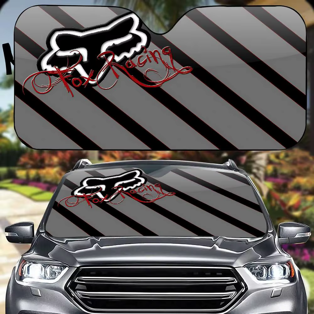 Pare-soleil pour pare-brise de voiture, moto, SUV, camion, accessoire de protection pour vitre avant, visière de protection