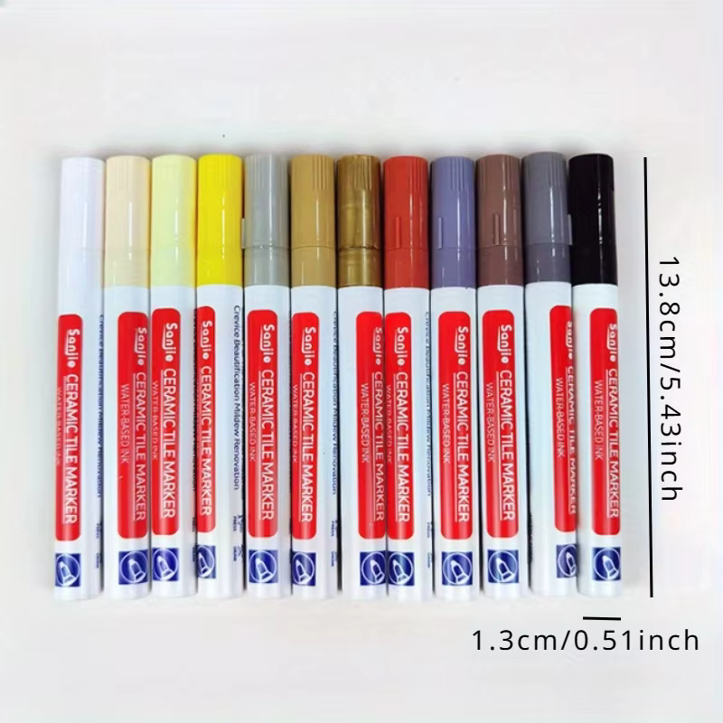 Stylo de réparation de couleur pour carrelage céramique
