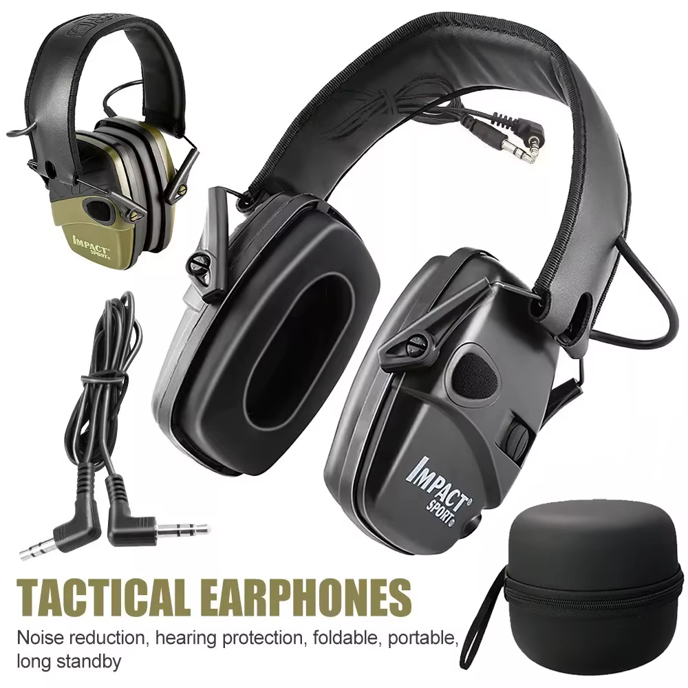 Nouveau casque de tir électronique casque pour la Protection auditive oreille protéger réduction du bruit chasse Active tactique casque antibruit
