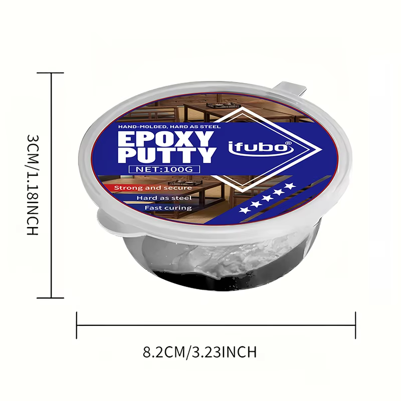 Pâte de réparation époxy Ifubo 100G