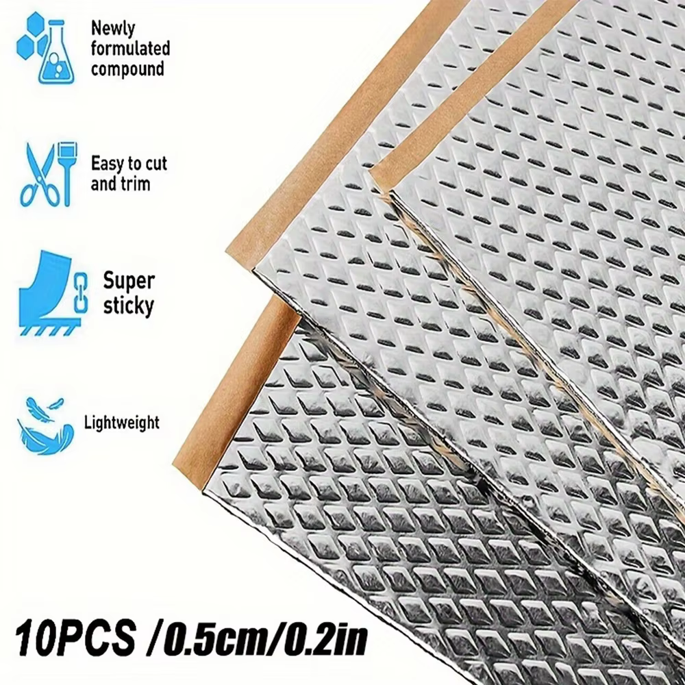 Rouleau d'isolation en mousse d'aluminium réfléchissant auto-adhésif – Isolation thermique pour fenêtres