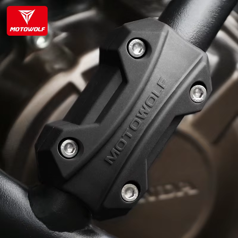 Bloc de Protection de pare-chocs pour Cucati Suzuki Honda Kawasaki Etc moto universelle 22 25 28MM barre de Crash de moteur garde décorative