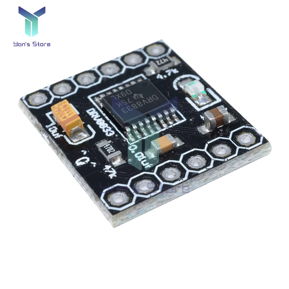 DRV8833 Module d'entraînement de moteur 1,5a double pont H carte de contrôleur de pilote de moteur à engrenages cc pour Arduino